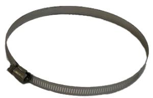Pipe strap for securing connections to pipe HTPS-6, HTPS-10